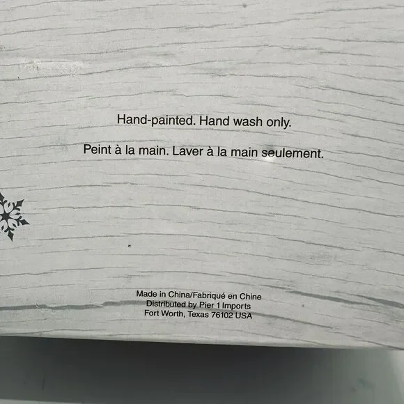 Christmas Holiday Dogs Stemless Wine Glasses Pier 1 Imports Hand Painted - Picture 6 of 16